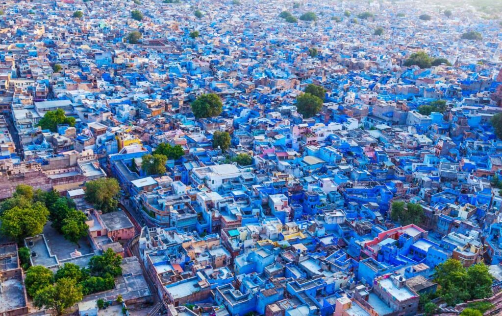 blue city